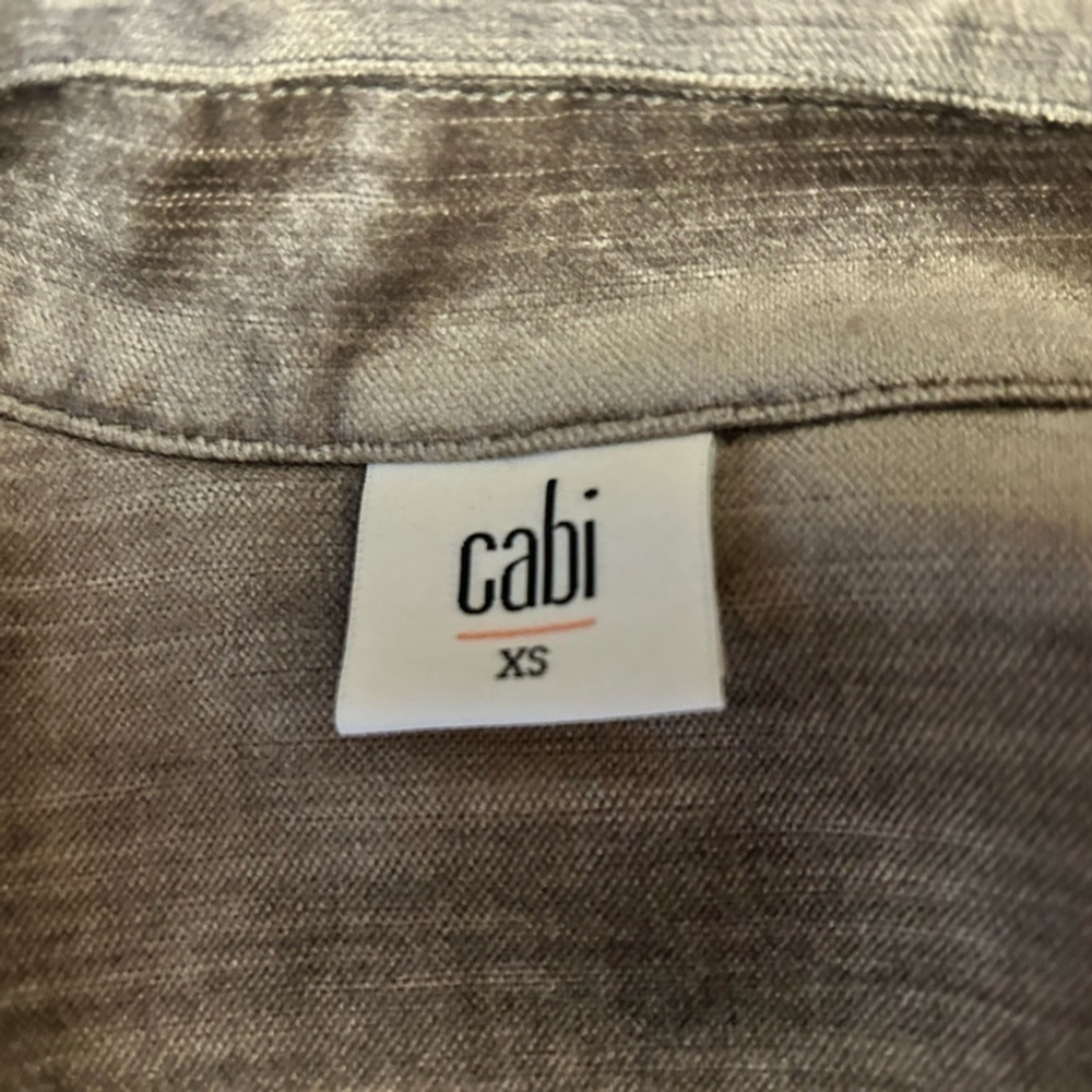 CAbi Women's Sunday Topper Velvet Jacket Size XS - Picture 6 of 8